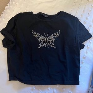 Butterfly Baby Tee